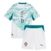 Camiseta Portugal Joao Felix #11 Segunda Equipación Replica Mundial 2026 para niños mangas cortas (+ Pantalones cortos)